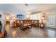 Spacious living room featuring a large sectional sofa and stylish decor at 1057 Neil Armstrong Cir, Las Vegas, NV 89145