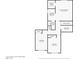 Upstairs floor plan features primary bedroom, two bedrooms, and multiple baths at 1117 Coral Crystal Ct, North Las Vegas, NV 89032