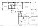 Detailed floor plan showcasing the layout of a home with dimensions for each room at 12844 New Providence St, Las Vegas, NV 89141