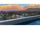 Enjoy the view of the colorful sunset from the edge of the sparkling pool at 12844 New Providence St, Las Vegas, NV 89141