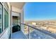 Balcony features a view of the city, modern railing, and allows for a peaceful outdoor space at 150 Las Vegas Blvd # 2016, North Las Vegas, NV 89101