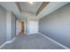 This spacious bedroom features neutral walls and carpet, with a closet for ample storage space at 150 Las Vegas Blvd # 2016, North Las Vegas, NV 89101