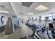 Bright gym with modern equipment and large windows providing city views at 150 Las Vegas Blvd # 2016, North Las Vegas, NV 89101