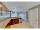Kitchen area showcasing a granite countertop, stainless steel dishwasher, and modern pendant lighting at 150 Las Vegas Blvd # 2016, North Las Vegas, NV 89101