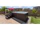 Backyard view of private swim spa with steps for easy access at 184 Cullerton St, Las Vegas, NV 89148