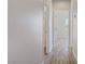 Hallway featuring wood-style floors and neutral paint at 2130 Revere St, North Las Vegas, NV 89030