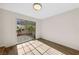 Bedroom showcasing wood floors and sliding glass door leading to the patio at 2834 Crystal Lantern Dr, Henderson, NV 89074