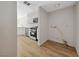 Bright kitchen features modern stainless steel appliances and light wood flooring at 2834 Crystal Lantern Dr, Henderson, NV 89074