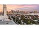 Expansive city views showcase the residential area and skyline in the distance at 4381 W Flamingo Rd # 18320, Las Vegas, NV 89103