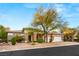 Charming single-story home featuring a desert landscaped front yard and a two-car garage at 4649 Bird View Ct, Las Vegas, NV 89129