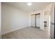 Cozy bedroom showcases wood-style floors and a closet with sliding doors at 4669 Winfield Dr, Las Vegas, NV 89147