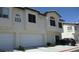 A home with an attached garage and multiple levels, perfect for comfortable living at 4821 Black Bear Rd # 104, Las Vegas, NV 89149