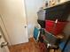 Storage closet with shelving at 6287 Stone Hollow Ave, Las Vegas, NV 89156