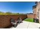 Relax on this outdoor patio with a great backyard with a clear view at 8733 Autumn Teal Ave, Las Vegas, NV 89178