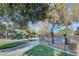 Community playground with slides, climbing structures, and a grassy area at 10735 Galveston Bay St, Las Vegas, NV 89179