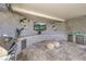 Modern outdoor kitchen features sleek countertops, stainless steel appliances, and ample storage at 11238 Rebel Dome Ct, Las Vegas, NV 89141