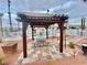 Outdoor pergola with seating, perfect for relaxing in the community outdoor space at 2064 Mesquite Ln # 102, Laughlin, NV 89029