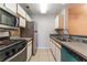 Efficient kitchen with stainless steel appliances and ample counter space at 2200 S Fort Apache Rd # 2015, Las Vegas, NV 89117
