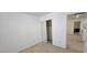 This bedroom offers a spacious layout and a mirrored closet for added convenience at 3131 Binaggio Ct, Las Vegas, NV 89141