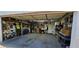 Well-organized garage with storage, workbench, tools, and ample space, perfect for projects and storage needs at 3131 Binaggio Ct, Las Vegas, NV 89141