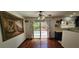 Eat in dining area with sliding door access to the yard at 3131 Binaggio Ct, Las Vegas, NV 89141