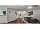 Hardwood floors and neutral paint create an inviting living space at 3131 Binaggio Ct, Las Vegas, NV 89141