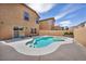 Enjoy a private pool with spa surrounded by a peaceful, fenced-in backyard oasis at 3232 Brayton Mist Dr, North Las Vegas, NV 89081