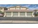 Detached garages offering ample parking space with a multi-vehicle capacity at 3253 Mystic Ridge Ct, Las Vegas, NV 89129