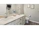 Bright bathroom with double sinks, updated fixtures, and a clean aesthetic at 334 E Neal Ave, Las Vegas, NV 89183
