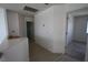 Hallway view with hardwood floors and doorways to rooms at 3440 Crystal Tower St, Las Vegas, NV 89129