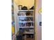 A well-stocked pantry offers ample storage for food and household items at 3551 Sagebrush Ave, Pahrump, NV 89048