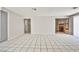 Living room featuring tile floors and neutral walls at 3596 Bronco Rd, Las Vegas, NV 89103
