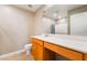 Bathroom featuring a single sink and a shower and toilet at 3855 Park Field Dr, Las Vegas, NV 89120
