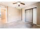 Bedroom with neutral walls, carpet flooring and closet space at 3855 Park Field Dr, Las Vegas, NV 89120