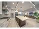Open-concept kitchen with stainless appliances and a large island at 461 Highview Ridge Ave, Las Vegas, NV 89138