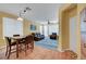 Comfortable dining area with open floor plan with lots of natural light at 4802 Regalo Bello St, Las Vegas, NV 89135