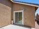Back patio with desert landscaping at 5373 Blue Oat Ave, Las Vegas, NV 89141