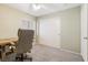 Office with carpet and a desk at 5544 Cloudy Glen St, North Las Vegas, NV 89031