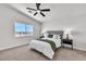 Bedroom featuring a large window with great neighborhood views at 6282 Dollar Bill Ct, Las Vegas, NV 89141