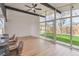 Bright, open living area with wood floors at 6320 Dayton Ave, Las Vegas, NV 89107