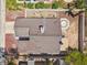 Aerial view of the roof, spa, landscaping, and fence, showcasing the property's backyard amenities at 7139 Mountain Moss Dr, Las Vegas, NV 89147