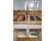 Stainless steel sink with gooseneck faucet and granite countertop at 7365 Mission Hills Dr, Las Vegas, NV 89113