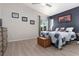 Relaxing main bedroom with neutral color scheme, plush carpeting and ample natural light at 7904 Seabourn Ct, Las Vegas, NV 89129
