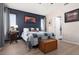 Relaxing main bedroom with neutral color scheme, plush carpeting and ample natural light at 7904 Seabourn Ct, Las Vegas, NV 89129