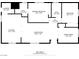 Detailed floor plan showcasing the layout of the house, including room dimensions at 7960 Quarter Horse Ave, Pahrump, NV 89061