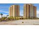 Two luxurious high-rise condominiums set amongst mature landscaping and palm trees at 8255 S Las Vegas Blvd # 2004, Las Vegas, NV 89123