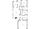 Detailed floor plan of the home showcasing the layout, bedrooms, and garage at 8409 Sherwood Park Dr, Las Vegas, NV 89131