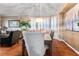 Elegant dining area with a large table, modern decor, and an open floor plan at , Las Vegas, NV 89117