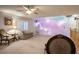 Upstairs loft area with seating and an accent wall at , Las Vegas, NV 89117