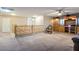 Upstairs loft area with built-in shelving and railing at , Las Vegas, NV 89117